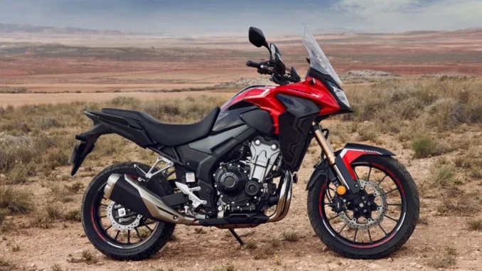 trail honda CB 500 X rouge trail honda CB 500 X rouge