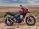 trail honda CB 500 X rouge