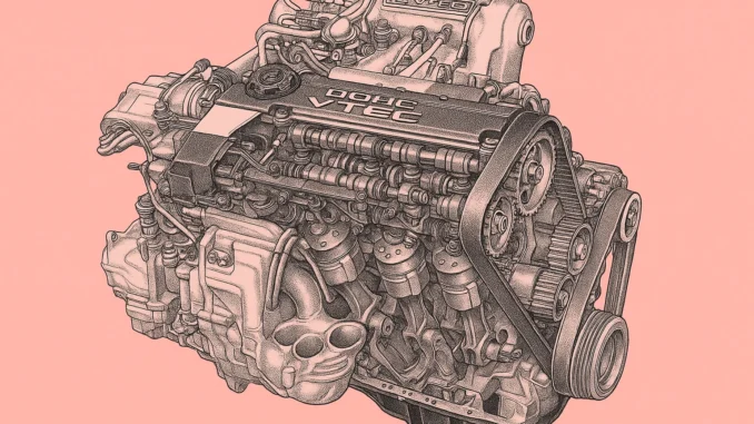 Moteur VTEC Moteur VTEC, version DOHC VTEC
