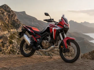 Honda Africa Twin rouge, modèle 2020