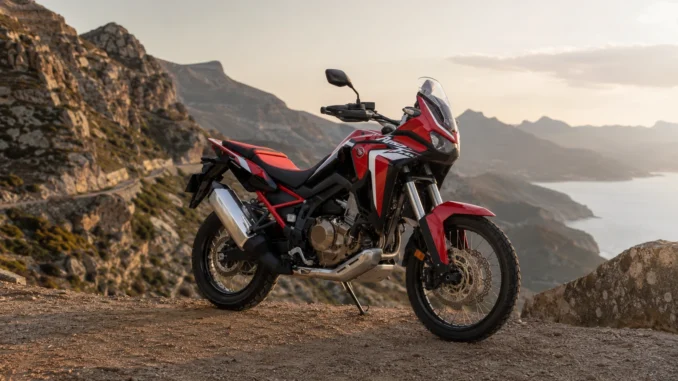 Honda Africa Twin Honda Africa Twin rouge, modèle 2020