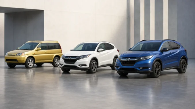 L'évolution de la Honda HR-V à travers le temps