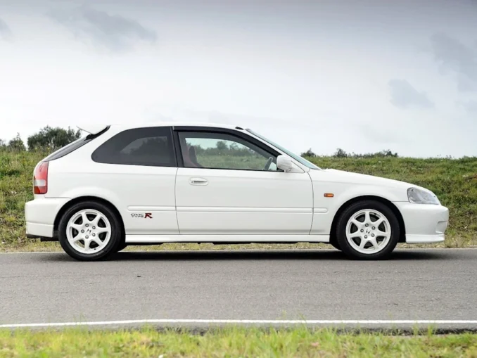 Honda Civic EJ9 blanche