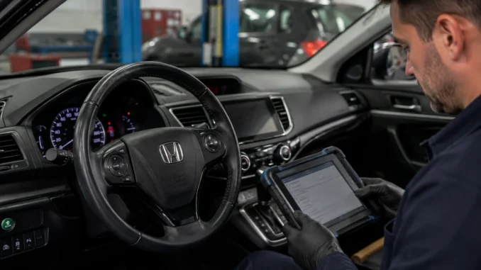 changements airbag Takata sur une Honda